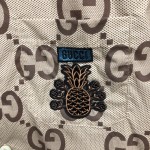 Gucci Pineapple GG canvas bowling shirt ‎677050