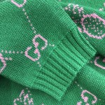 Gucci Pineapple GG jacquard sweater Green