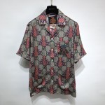 Gucci Pineapple GG print bowling shirt ‎669202