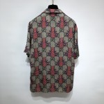 Gucci Pineapple GG print bowling shirt ‎669202