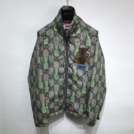 Gucci Pineapple GG print jacket ‎672807