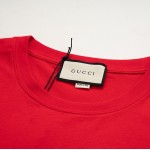 Gucci print oversize T-shirt Red