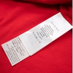 Gucci print oversize T-shirt Red