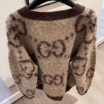 Gucci Reversible GG mohair wool cardigan ‎635160