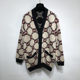 Gucci Reversible Interlocking G wool cardigan ‎678308