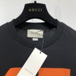 Gucci T-shirt with '25 Gucci Eschatology and Blind for Love 1921' print black