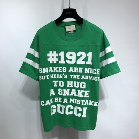 Replica Gucci t shirt green