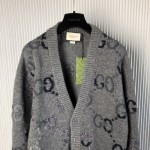 Gucci Wool cardigan with GG intarsia ‎770507