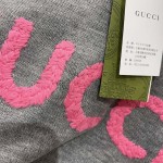 Gucci Wool hooded sweatshirt Grey ‎770169