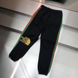 The North Face x Gucci Web print cotton jogging bottoms