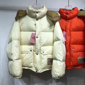 Gucci x The North Face Coat Jacket White