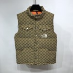 The North Face x Gucci nylon vest Beige