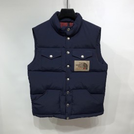 Replica gucci x north face vest