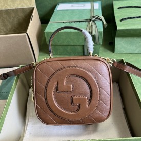 Gucci Blondie top handle bag Brown ‎744434