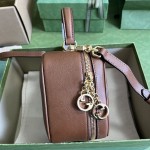 Gucci Blondie top handle bag Brown ‎744434