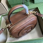 Gucci Blondie top handle bag Brown ‎744434