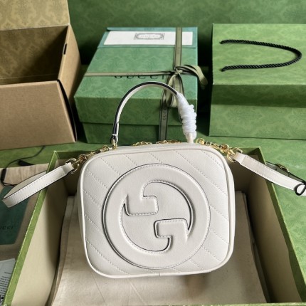 Gucci Blondie top handle bag White ‎744434