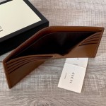 Gucci 'Fake/Not' print billfold wallet ‎636166