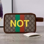 Gucci 'Fake/Not' print belt bag ‎602695