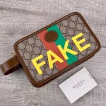 Gucci 'Fake/Not' print belt bag ‎602695