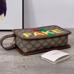 Gucci 'Fake/Not' print belt bag ‎602695