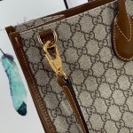 Gucci 'Fake/Not' print large tote bag ‎630353