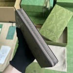 Gucci Jumbo GG continental wallet Taupe ‎739484