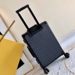 Gucci Globe-Trotter Black GG Canvas Luggage