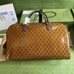 adidas x Gucci Large duffle bag 702422 Brown