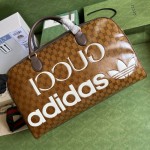 adidas x Gucci Large duffle bag 702422 Brown