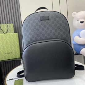 Gucci Medium GG backpack with tag Black 795462