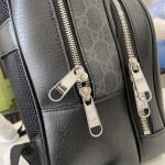 Gucci Medium GG backpack with tag Black 795462