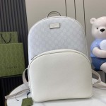 Gucci Medium GG backpack with tag White ‎795462