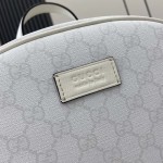 Gucci Medium GG backpack with tag White ‎795462