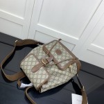 Gucci Backpack with Interlocking G ‎674147 Brown