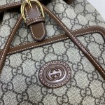 Gucci Backpack with Interlocking G ‎674147 Brown