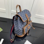 Gucci Backpack with Interlocking G ‎674147 Denim