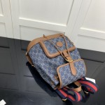 Gucci Backpack with Interlocking G ‎674147 Denim