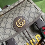 Gucci cat print skateboard backpack ‎690999