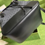 Gucci Medium backpack with Interlocking G ‎696013 Black