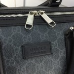 Gucci GG Black carry-on duffle bag 474131