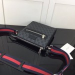 Gucci GG Black small messenger Bag 523599