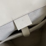 Gucci GG embossed backpack White 625770