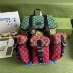 Gucci GG multicolour small backpack 658783