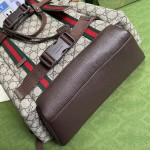 Gucci GG skateboard backpack with Web ‎690999