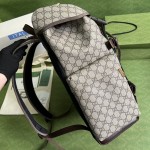 Gucci GG skateboard backpack with Web ‎690999