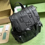 Gucci Jumbo GG backpack Black ‎625770