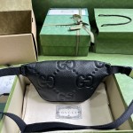 Gucci Jumbo GG small belt bag Black ‎658582