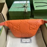 Gucci Jumbo GG small belt bag Orange ‎658582