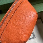 Gucci Jumbo GG small belt bag Orange ‎658582